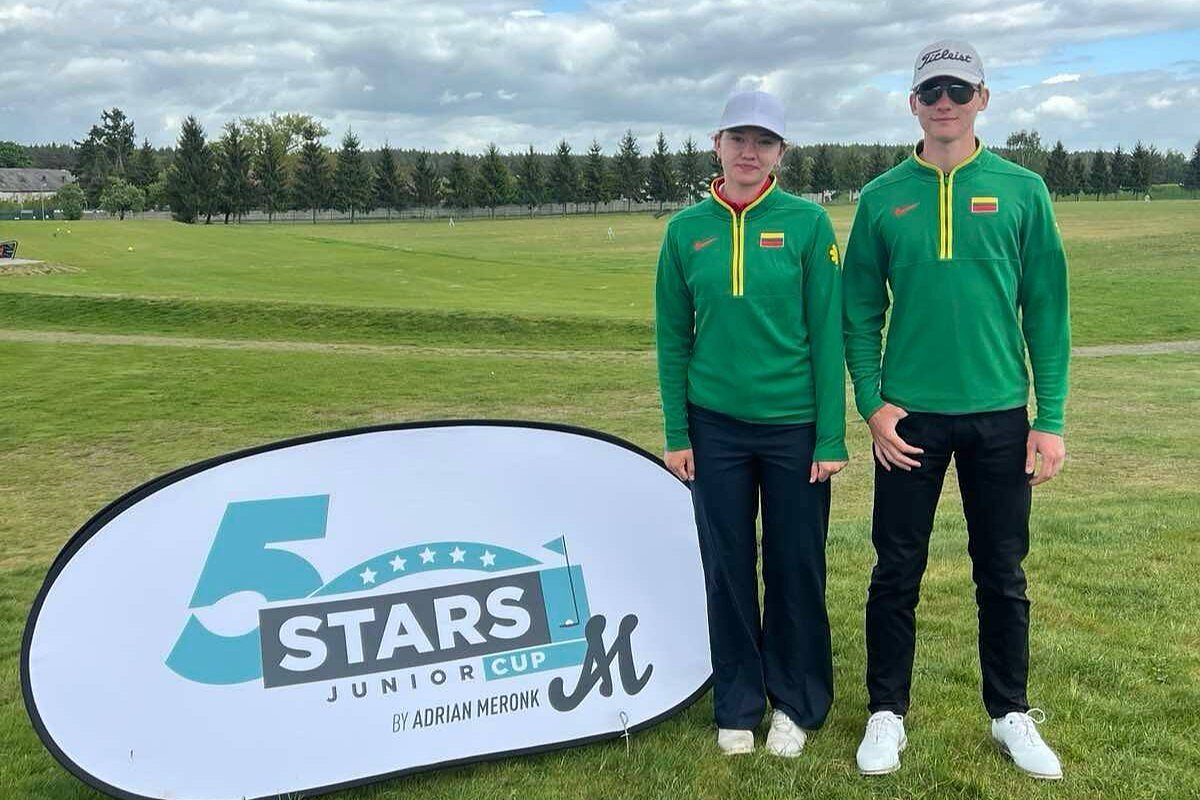 Lenkijoje dramatišką pergalę iškovojo jaunasis golfo žaidėjas Pacauskas