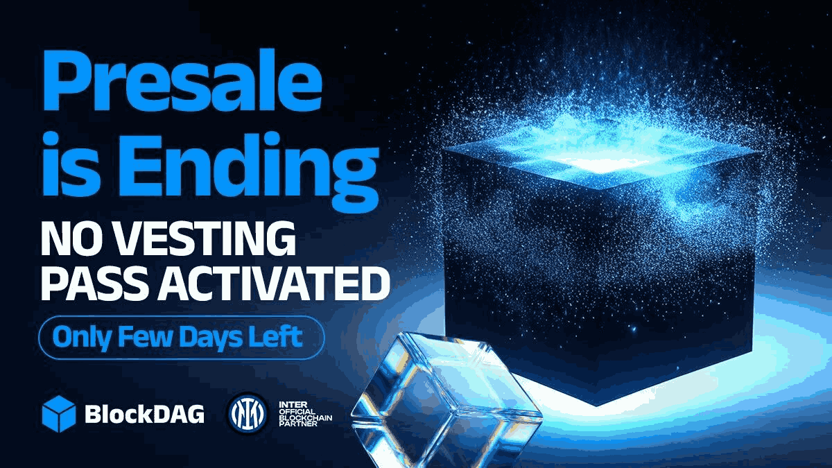 Liko 2 dienos „Blockdag“ pasiūlymui be teisių! „TRX Eyes“ 0,50 USD ir „Aave Deal“ kibirkštys „Buzz“