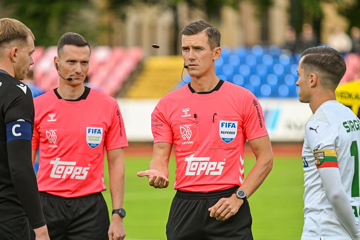 Lietuvos teisėjai vadovaus Konferencijų lygos atrankos susitikimui Austrijoje