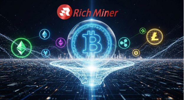 „Rich Miner Cloud Mining“ paleidžia naują programą, leidžiančią BTC ir ETH lengvai paversti kasdienėmis pajamomis