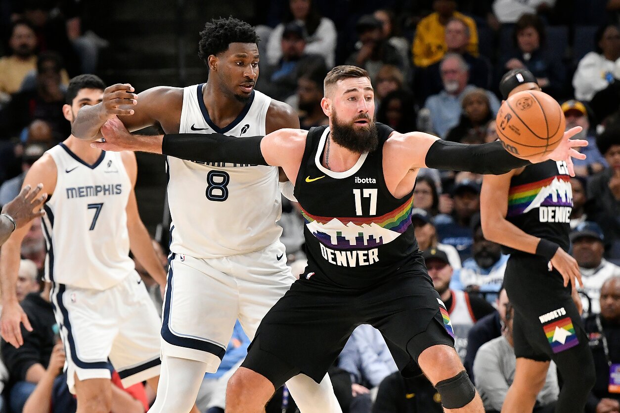 Valančiūnas buvo solidus, o 10-as Jokičiaus trigubas dviženklis papuošė „Nuggets“ pergalę