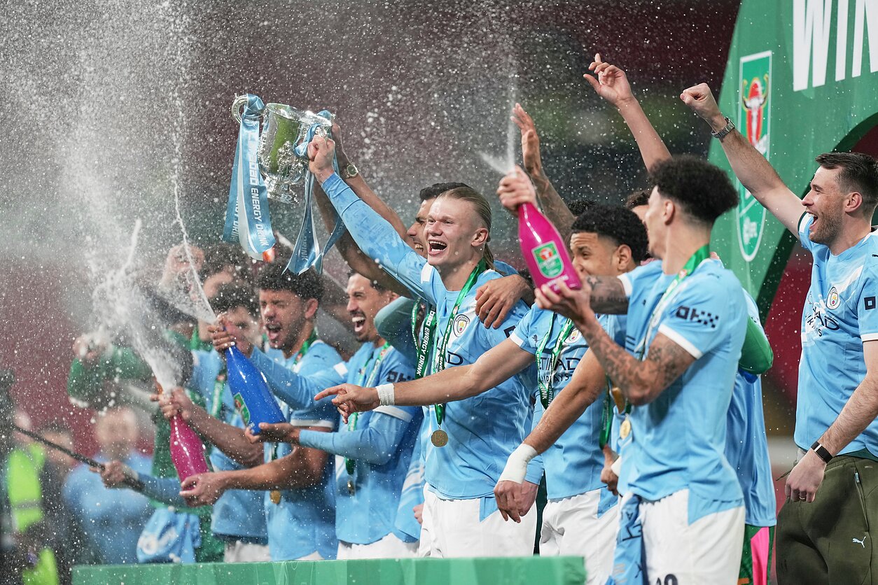 „Arsenal“ ekipą finale nugalėjęs „Manchester City“ – Anglijos lygos taurės laimėtojas